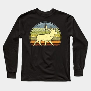 Deer Mountain Sunset Long Sleeve T-Shirt